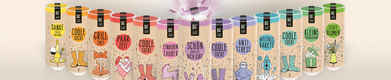 Geschenkbombe blopp Geschenkbombe blopp