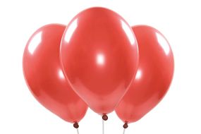 ballons dunkelrot 
