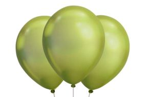 ballons hellgruen chrome 1 