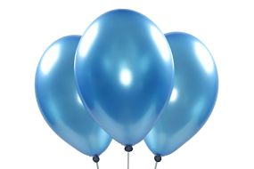 ballons metallic blau 1 