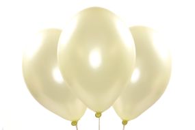 ballons metallic creme 1 