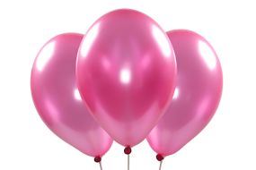 ballons metallic pink 1 