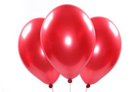 ballons metallic rot 1 