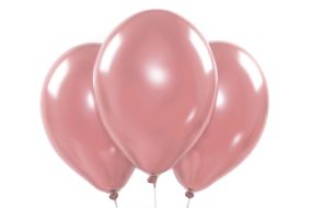 ballons pink chrome 