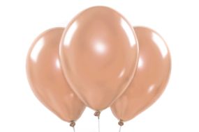 ballons rosegold chrome 