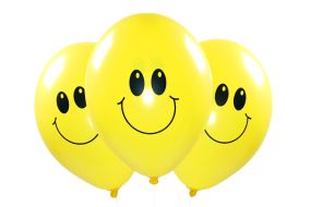 ballons smiley gelb 1 