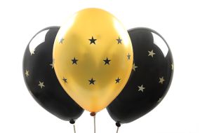 ballons sternen gold 1 