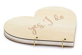 gaestebuch holz herz yes 