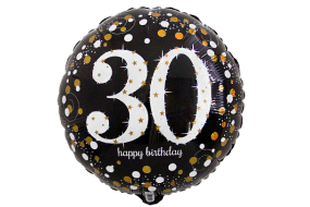 geschenkballon 30 elegant 1 