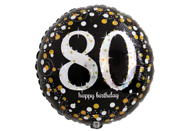 geschenkballon 80 elegant 1 