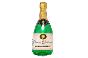 geschenkballon champagnerflasche 1 