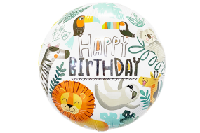 geschenkballon dschungel 