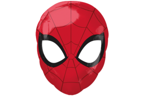 geschenkballon spiderman maske 