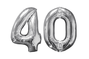 geschenkballon zahl 40 1 
