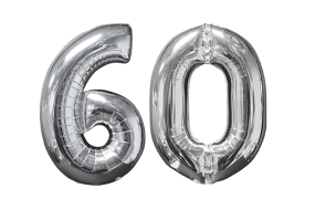 geschenkballon zahl 60 1 