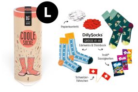 geschenkbombe blopp coole socke lachs inhalt l 