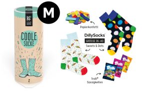 geschenkbombe blopp coole socke tuerkis m 