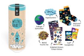 geschenkbombe blopp weltallrakete inhalt 