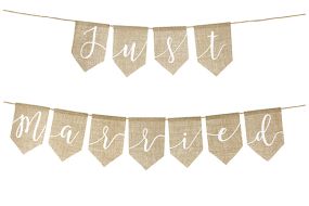 girlande just married jute 1 
