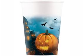 halloween kuerbis becher 