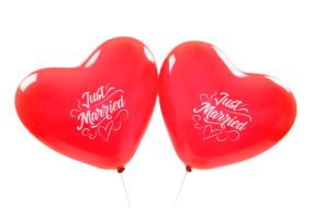 herzballons justmarried rot 1 