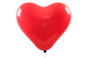 herzballons rot maxi 