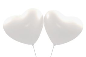 herzballons weiss 1 