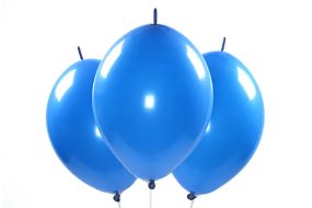 kettenballons blau 1 