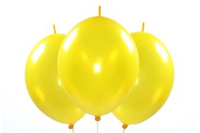 kettenballons gelb 1 
