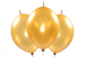 kettenballons gold 1 