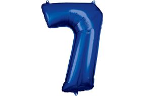 maxi zahl blau 7 