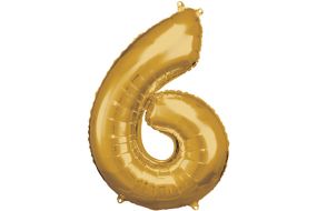 maxi zahl gold 6 