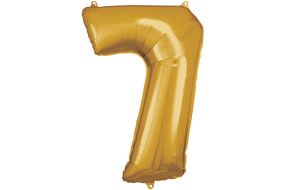 maxi zahl gold 7 
