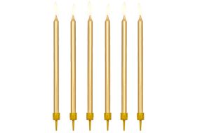 maxikerzen gold 