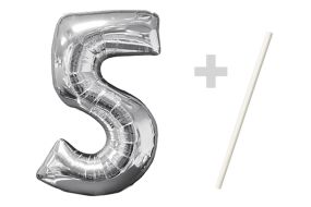 mini folienballon 5 
