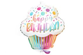mini folienballon cupcakeq 