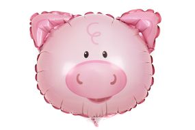 mini folienballon schweinchen 