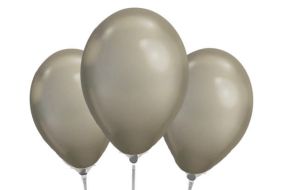 miniballons anthrazit chrom 