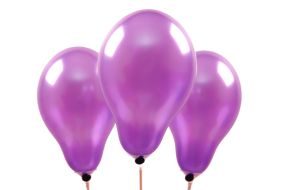 miniballons metallic violett 1 