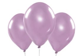 miniballons violett chrome 