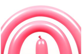 modellierballon qualatex rose 1 