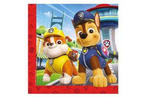 paw patrol heroes servietten 