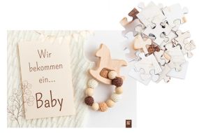 puzzle bekommen ein baby 