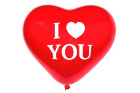 riesenballon herz love rot 1 