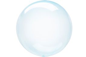 seifenblasen ballon clear blau 