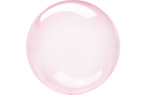 seifenblasen ballon clear rosa 