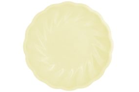 teller maxi rund nature gelb soft 