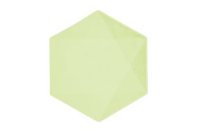 teller midi hexagon nature gruen soft 