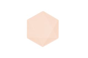 teller mini hexagon nature lachs soft 