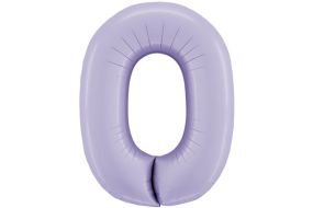 zahl 0 satin lilac 
